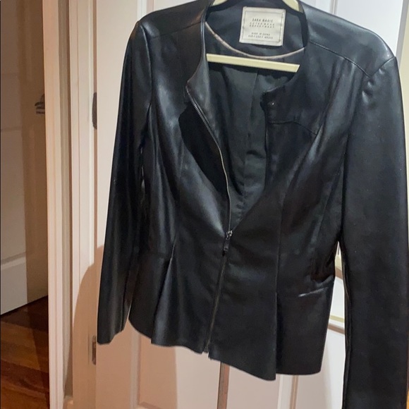 Zara leather jacket - Picture 6 of 7
